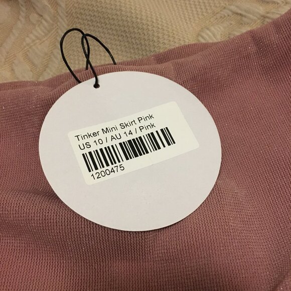 NWT Princess Polly Pink Tinker Fairy Grunge Mini Skirt - Picture 9 of 16